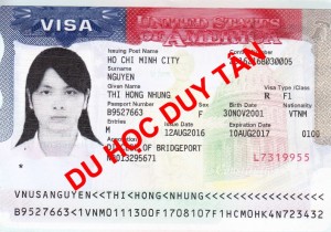 Chúc mừng Nguyễn Thị Hồng Nhung được cấp visa du học Mỹ!
